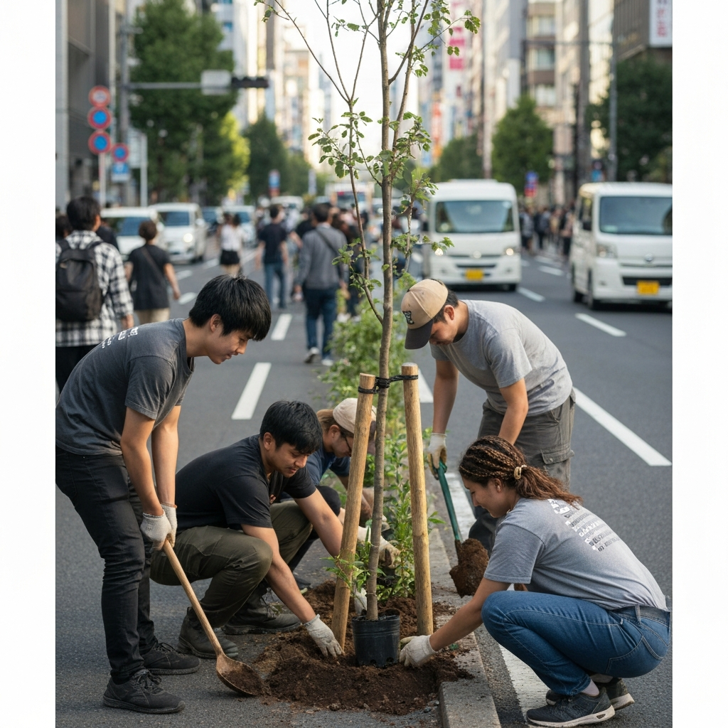 Tokyo’s Green Initiatives: Community Efforts in Urban Greening