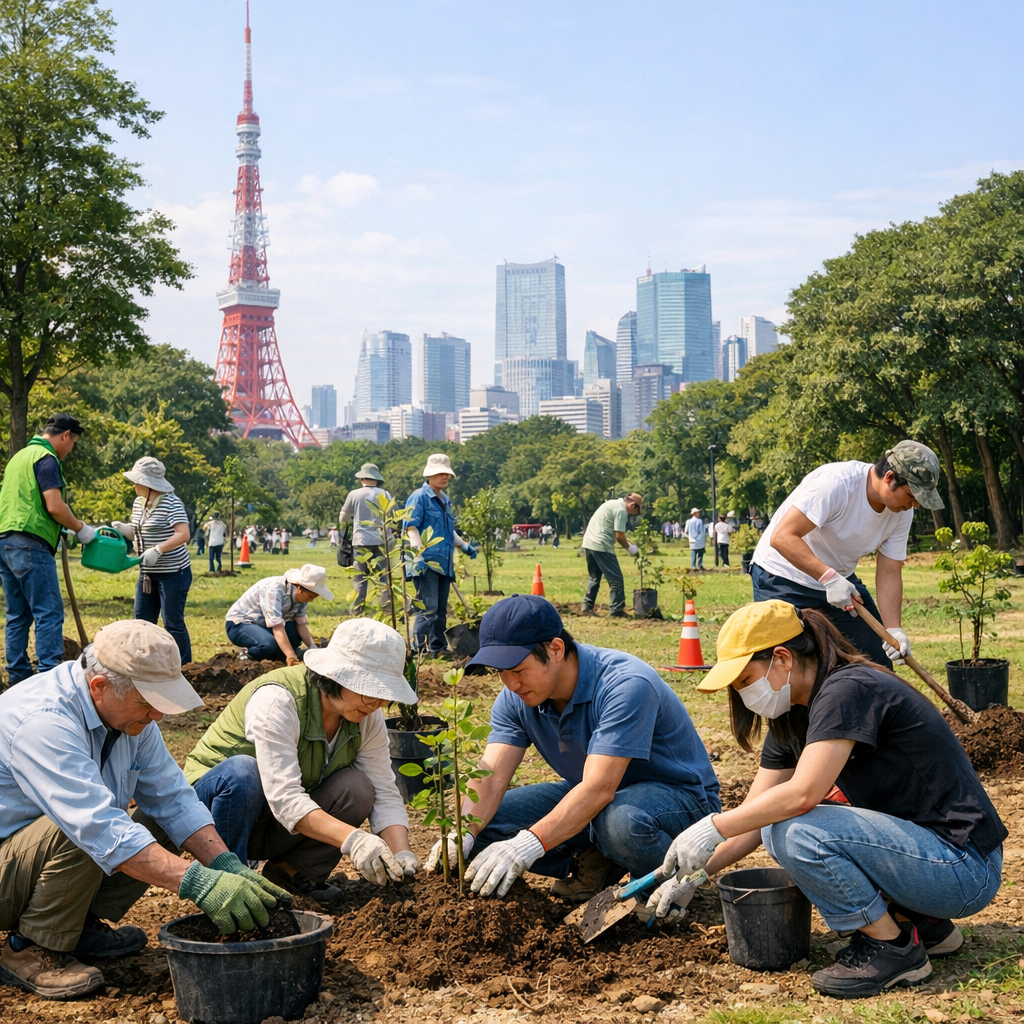 Tokyo’s Green Initiatives: Community Efforts in Urban Greening
