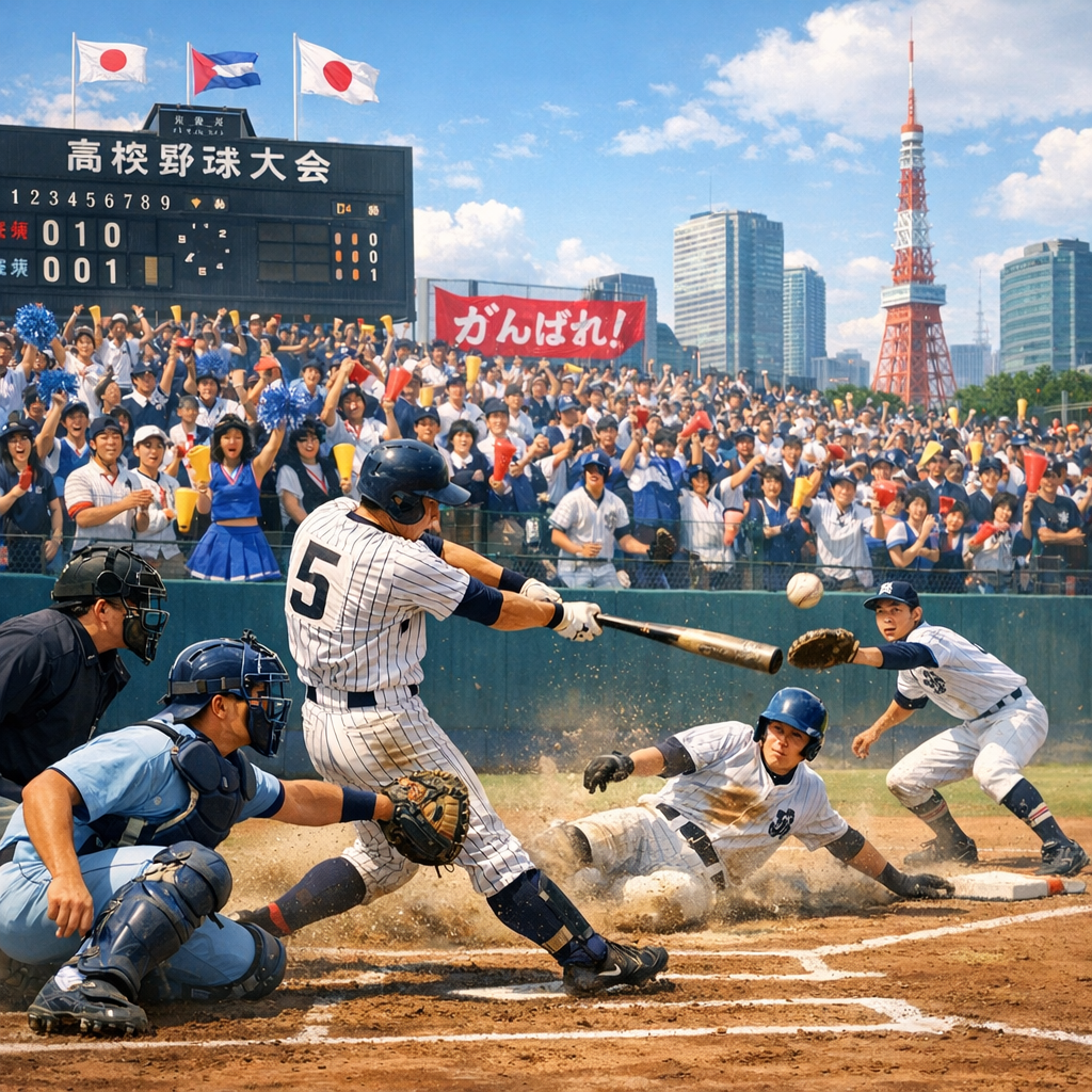 Exploring Tokyo’s Vibrant Sports Scene: From High School Baseball to Community Clubs
